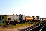 Two MP-15ACs and a Fire Protection Tank Car